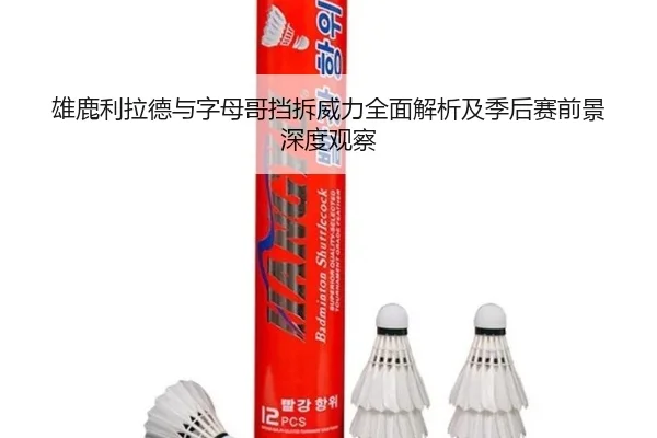 雄鹿利拉德与字母哥挡拆威力全面解析及季后赛前景深度观察